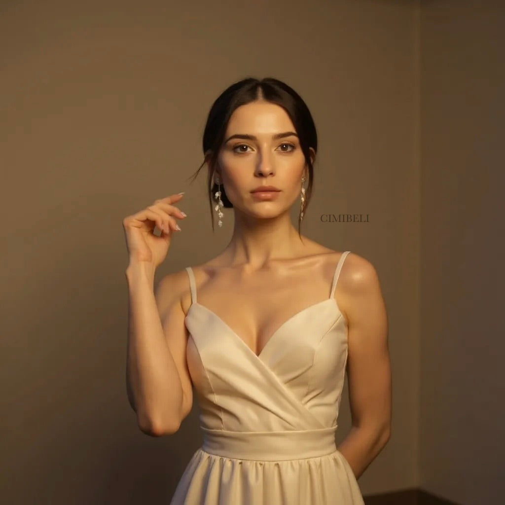 Boucles d’oreilles mariage en or "Apple"