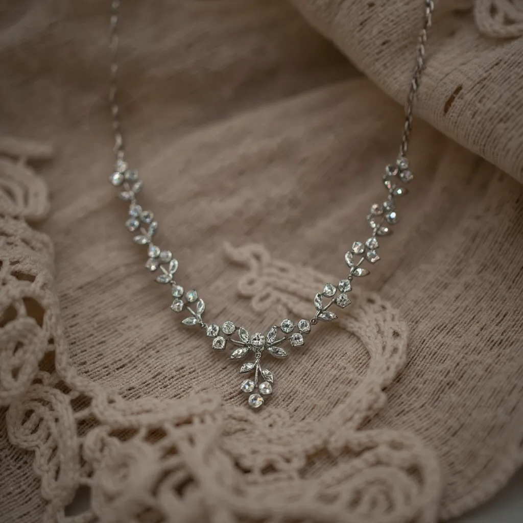 Parure de mariée en cristaux d’Autriche(x3) 'Walnut'