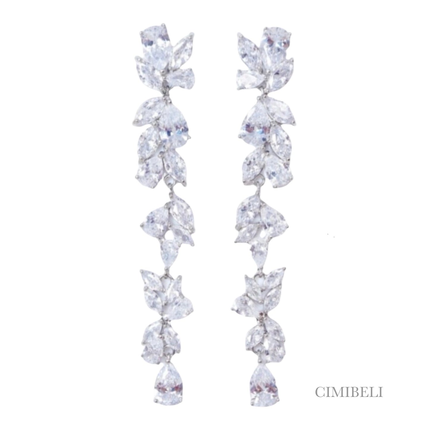 Boucles d’oreilles mariage "Hazel"