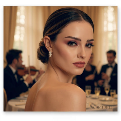 Boucles d’oreilles cristal "Anis"
