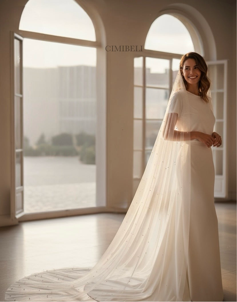 Voile de mariée 'Star'
