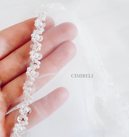 Voile de mariée 'Lila'