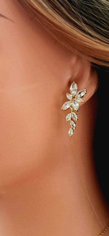 Parure de bijoux mariage 'Lily'