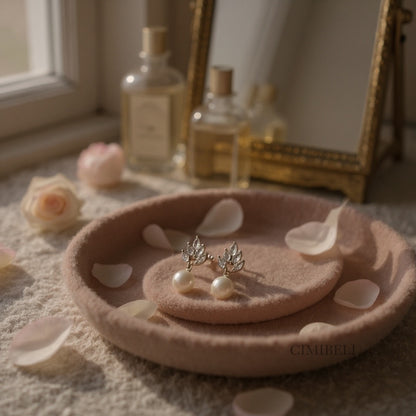 Boucles d'oreilles en perles 'Clara'