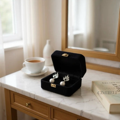 Boucles d'oreilles en perles 'Clara'