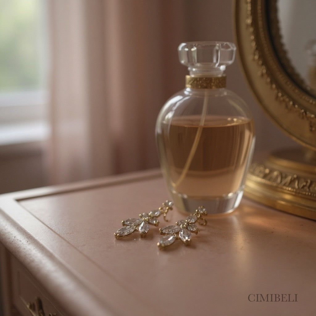 Parure bijoux mariage "Anis"