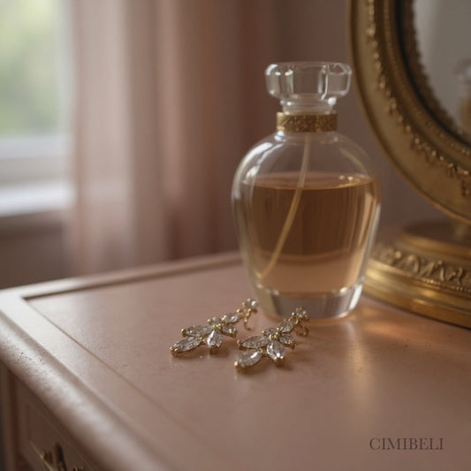 Parure bijoux mariage "Anis"