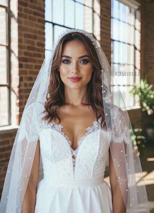 Voile de mariée 'Jasmin'