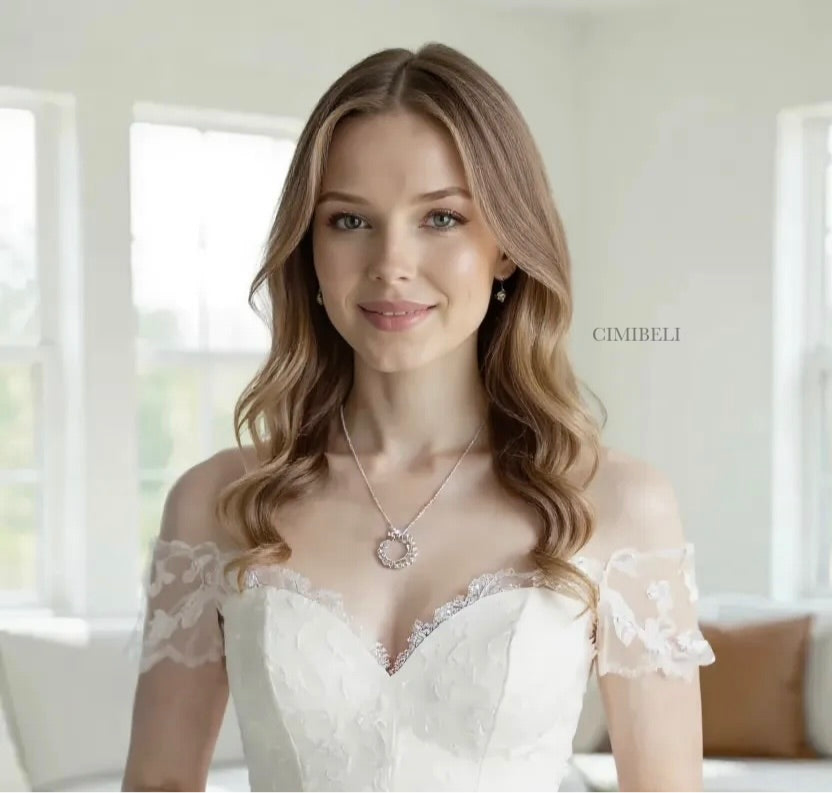 Ensembles de bijoux mariage "Nénuphar"