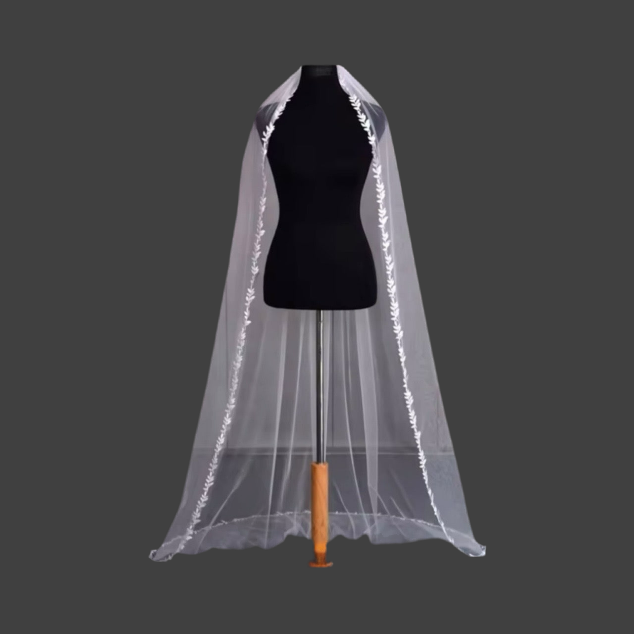 Voile de mariée dantelle 'Odd'