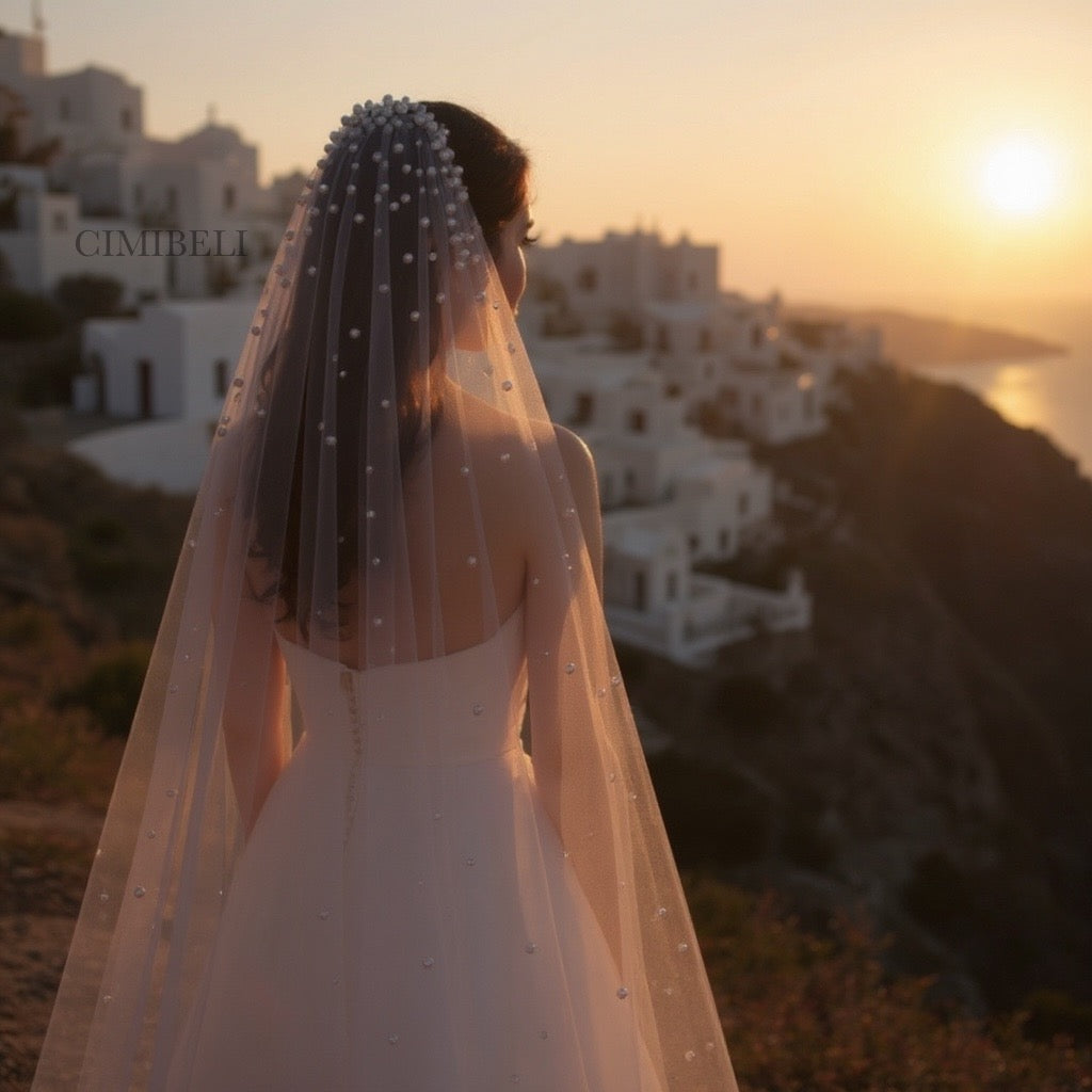 Voile de mariée 'Star'