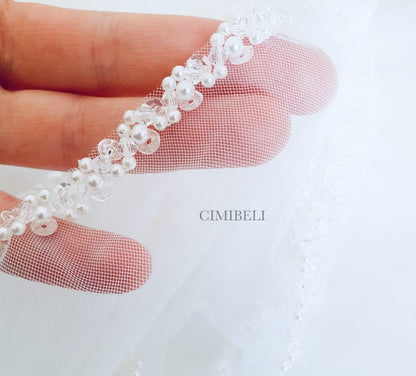 Voile de mariée 'Lila'