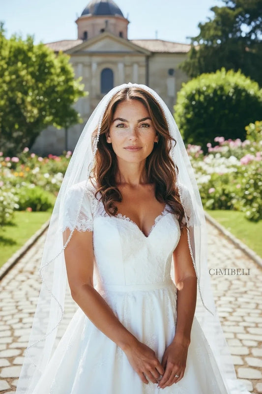 Voile de mariée 'Lila'