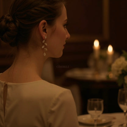 Boucles d’oreilles mariage en or "Apple"