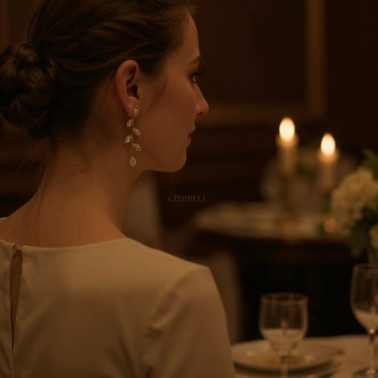 Boucles d’oreilles mariage en or "Apple"