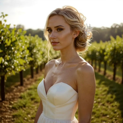 Peigne à cheveux mariée 'Susan'