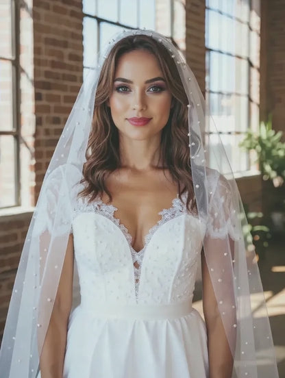 Voile de mariée 'Jasmin'